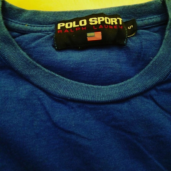 VINTAGE POLO SPORT RALPH LAUREN T-SHIRT - Picture 2 of 3